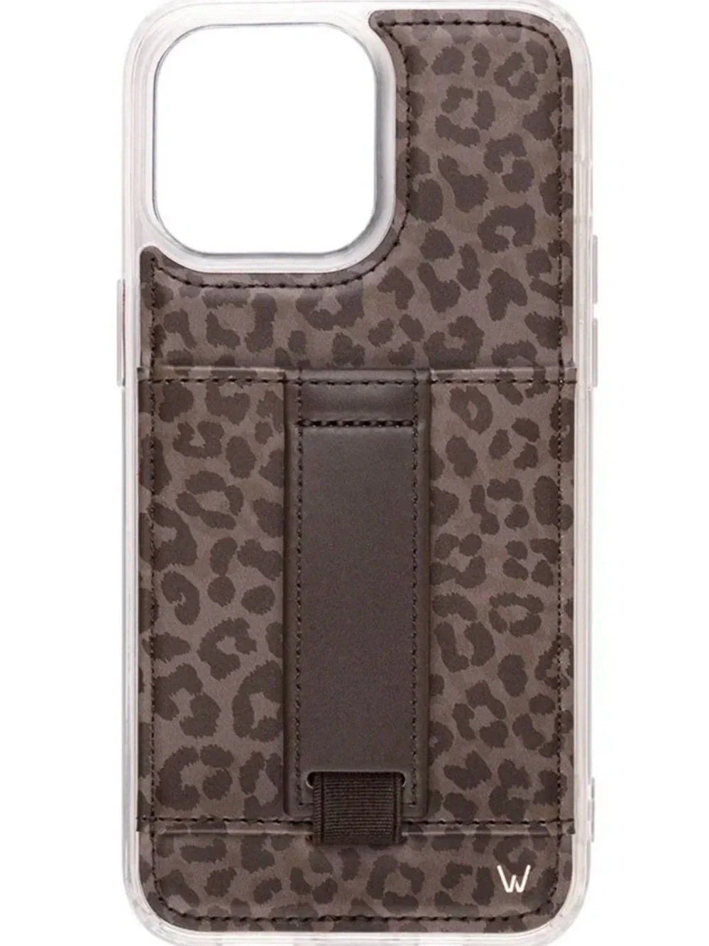 Walli Case “Shadow Leopard” iPhone 13 Pro Max New Two Tone Brown